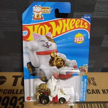 2 핫휠 FELINE LUCKY 수수료 라인 럭키 마네키네코 고양이