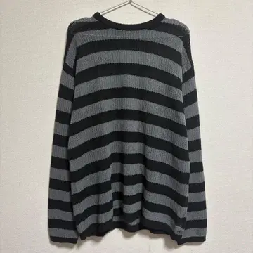 unknown 보더 디자인 니트 Y2K number(n)ine