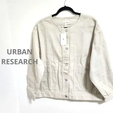 ITEMS URBANRESEARCH 코듀로이 노카라 자켓