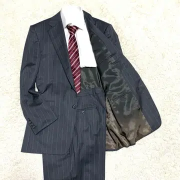 빅 사이즈 HICKEY FREEMAN 스트라이프 수트 셋업