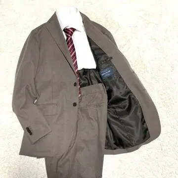 컨디션 최상 Salon de GW 링자켓 셋업 라이트 브라운