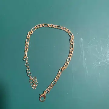 골드톤 체인 팔찌