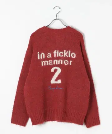 LEPSIM 3게이지 빈티지 로고 풀오버