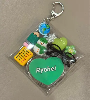 SnowMan 담은 파우치 키링 아베짱