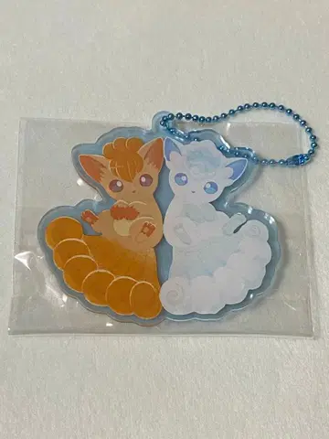 포켓몬 식스테일 알로라 식스테일 아크릴 키링