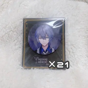 니지산지 코야나기 로우 애니메이트 카페 거치대 포함 캔뱃지 아카페