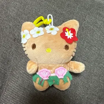 하와이안 스타일 헬로키티 키링