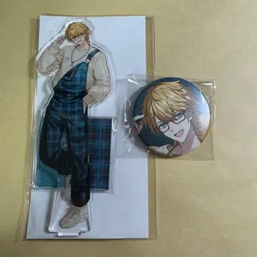 엑스 알비오 패셔너블 가을 캔뱃지 아크릴 스탠드