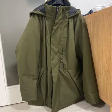 워크맨 프레임 테크 워셔블 퓨전 다운 몬스터 후드티