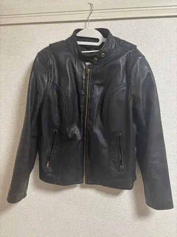 소가죽 싱글 라이더 자켓