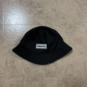 oasis 버킷햇 블랙