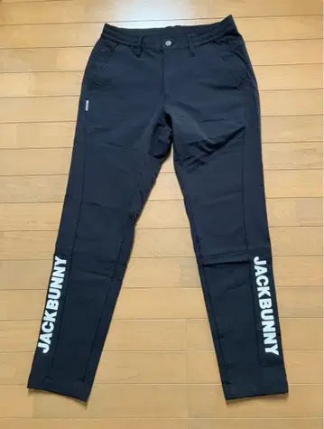 JACK BUNNY 슬림핏 팬츠 블랙