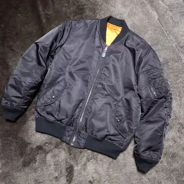 AVIREX MA-1 COMMERCIAL 블랙