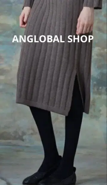 [ ANGLOBALSHOP ] 울 타이트 스커트 M