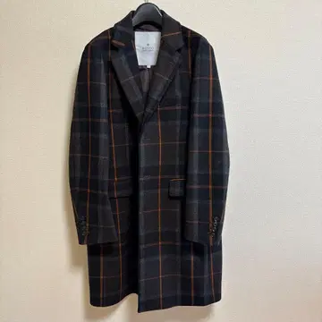 어반리서치 로쏘 체크 체스터 코트