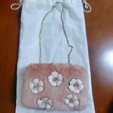 TOCCA 퍼 백 핑크