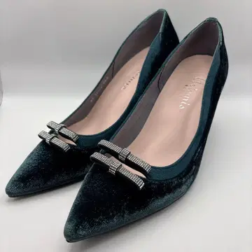 [ 새상품급 ] artemis by DIANA 비쥬 리본 펌프스 그린