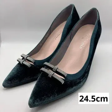 [ 새상품급 ] artemis by DIANA 비쥬 리본 펌프스 그린