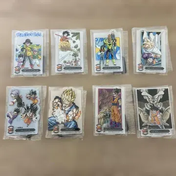 제일복권 드래곤볼 40th 그 두 번째 F상 아크릴 8종 세트