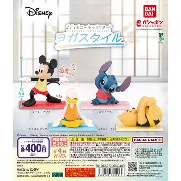 71229 디즈니 캐릭터 요가 스타일 전 4종 세트