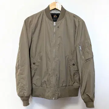 ALPHA INDUSTRIES MA-1 플라이트 자켓 M 사이즈 카키