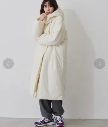 2WAY 충전솜 오버 후디 코트 Auntie Rosa Holiday