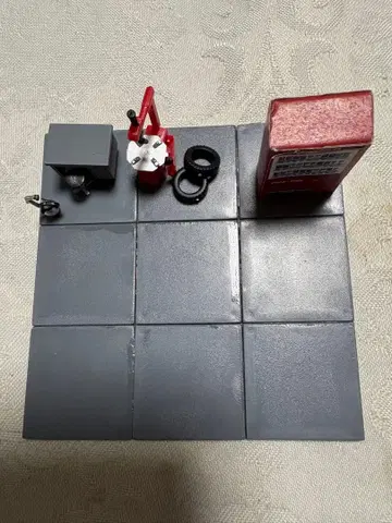 미니어처 차고 세트 토이즈 캐빈 3세트