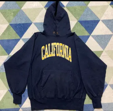 90s Champion 캘리포니아 리버스 위브 자수 택 후드티