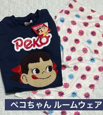 페코짱 후지야 밀키 룸웨어 파자마 상하의 세트