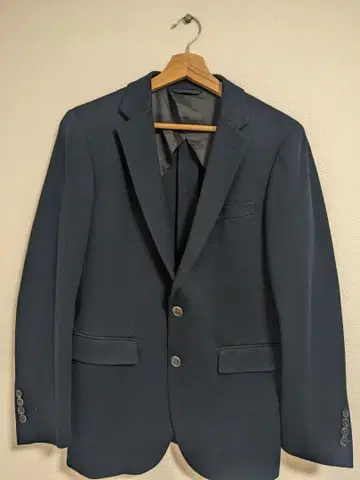 BEAMS HEART 네이비 테일러드 자켓 46