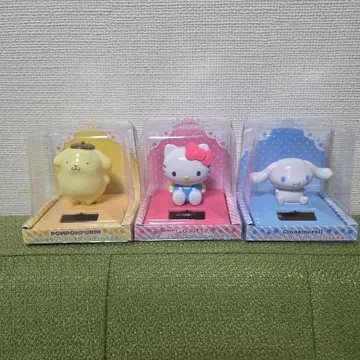 흔들흔들 솔라 스윙 폼폼푸딩, 헬로키티, 시나모롤 (총 3종)