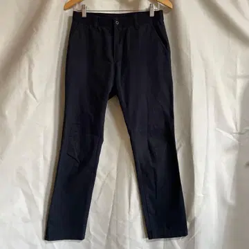 MHL. SAMPLE 코튼 팬츠 블랙II 심플 스테디셀러