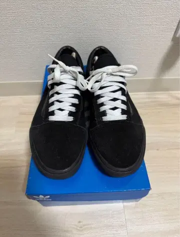 vans 블랙 스웨이드 스니커즈