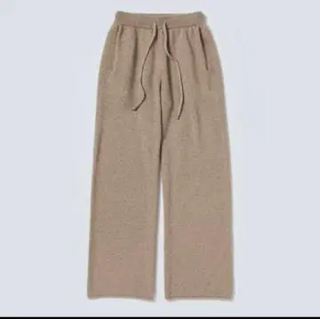AURALEE 100% 캐시미어 베이지 팬츠 사이즈 0