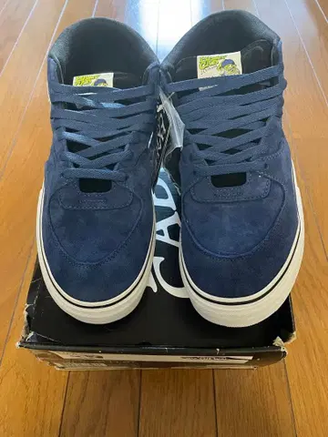 미사용 새상품 VANS HALF CAB PRO 20주년 파랑/화이트