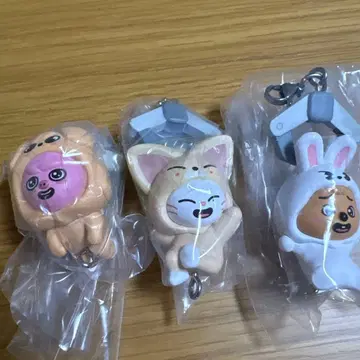 straykids SKZOO 챰스틱 마스코트 3종 세트