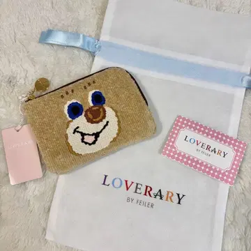 택 포함 미사용 새상품 러브러리 바이 페이러 도업 테디 L자 파우치