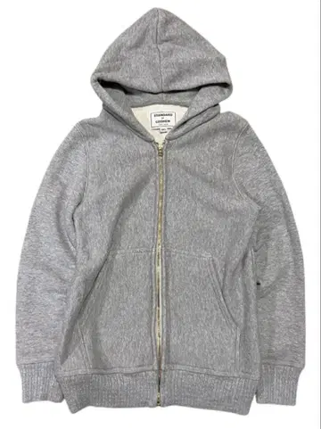 COOHEM 이소재 백 프린트 집업 후디 그레이 1