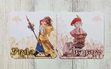 FF14 에오르제아 카페 코스터 [쿠르르 타타르]