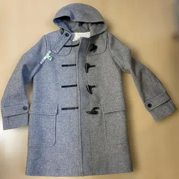 무인양품 라이트 그레이 더플 코트 M 사이즈