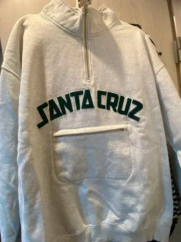 SANTA CRUZ 하프 지퍼