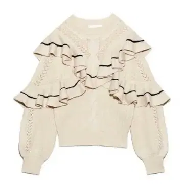 릴리 브라운 니트 상의 LTNT205017