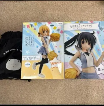 주문은 토끼입니까 피규어 담요 세트