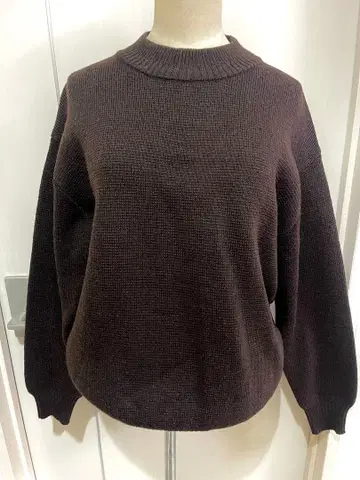 니코앤드 남성용 니트 브라운 스웨터 브라운