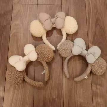 디즈니 머리띠 세트 미니 리본