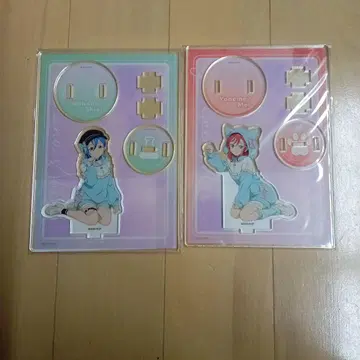 러브 라이브 몽환룩 걸리시 아크릴 스탠드 요네메 메이 와카나 시키