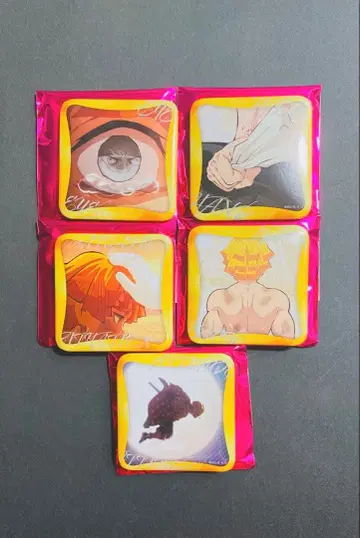 귀멸의 칼날 대사백경 매니악 캔뱃지 마니칸 아가츠마 젠이츠