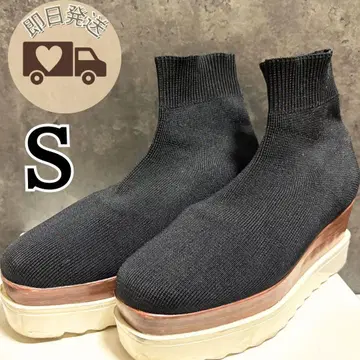 삭스부츠 니트부츠 숏부츠 통굽 S사이즈