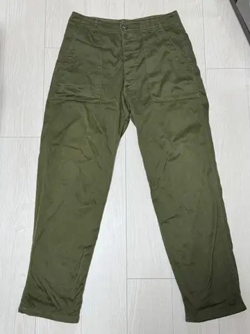 시오타 CIOTA 베이커 팬츠 사이즈 4 수빈 코튼