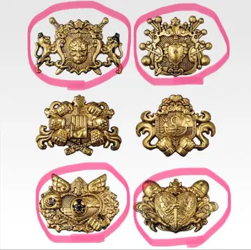 제일복권 죠죠의 기묘한 모험 H상 핀즈 컬렉션 4점 세트